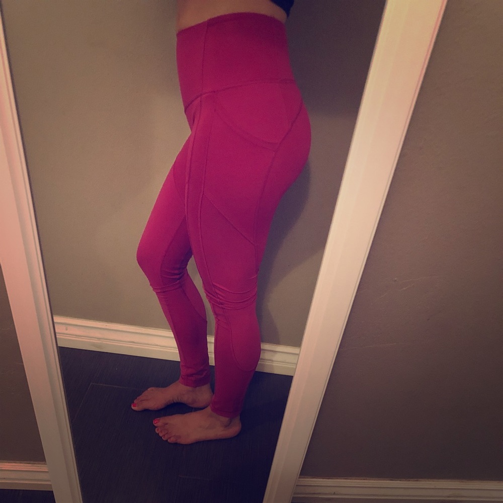 Rare Red ISH leggings